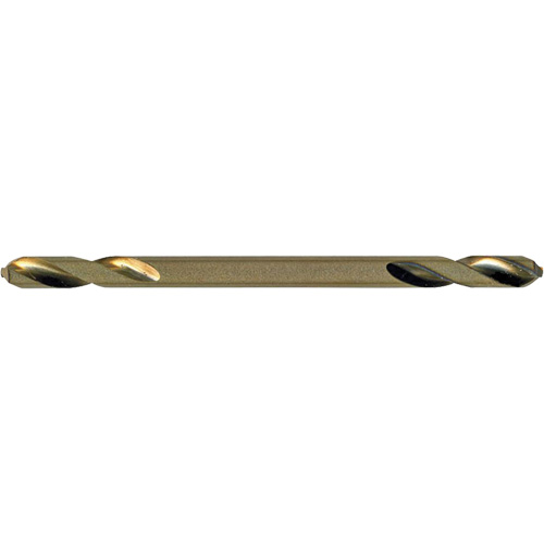 Jet-Kut&reg; Gold Super Premium M2 Twin End Drill Bit, High Speed Steel, 1/8", 1-15/16" L Toolneeds Inc.