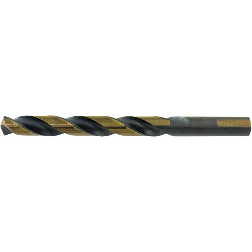 Foret de type Prentice M2 de premi&egrave;re qualit&eacute; noir et dor&eacute; Jet-Kut, 9/16", Acier rapide, Pointe de 135° Toolneeds Inc.