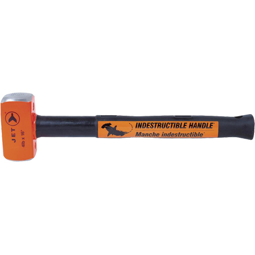 USH-416 Super Heavy-Duty Indestructible Handle Sledge Hammer, 4 lbs., 16", Solid Steel Handle Toolneeds Inc.
