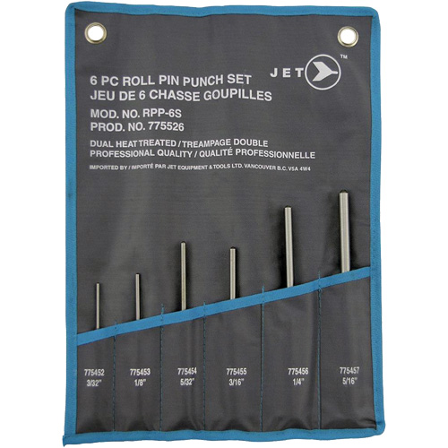 RPP-6S Jeu de poinçons pour goupilles cylindriques, 6 morcea Toolneeds Inc.