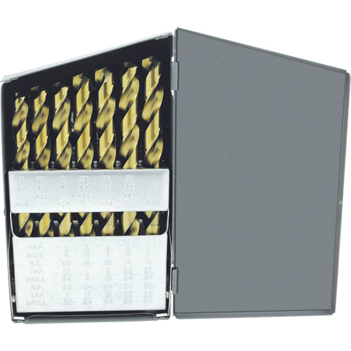 GF29CB Jeu de forets Jet-Kut de qualit&eacute; sup&eacute;rieure, 29 morceaux, Cobalt Toolneeds Inc.