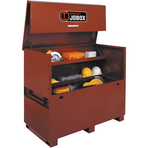 Long Piano Box, 60" W x 30-1/2" D x 50" H, Black/Orange Toolneeds Inc.