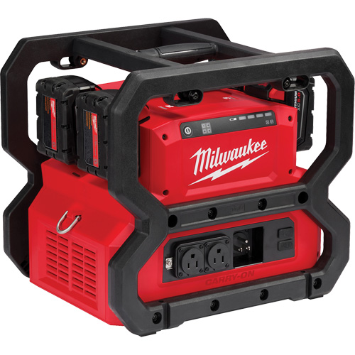M18 Carry-On Power Supply, 1800 W/3600 W, Lithium Ion, 13-3/4" H x 12-1/4" W x 15" D, 28 lbs. Toolneeds Inc.