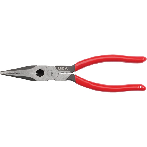 Pince &agrave; bec long &agrave; poign&eacute;e tremp&eacute;e, 8" lo Toolneeds Inc.