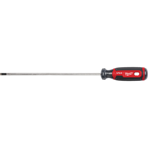 Tournevis d&eacute;b&eacute;niste, Tige de 3/16", Ronde, 279 mm lo, Prise en Coussin&eacute;e Toolneeds Inc.