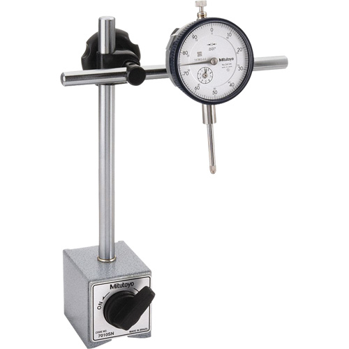 Indicateur &agrave; cadran et base magn&eacute;tique 0,001" x 1" Toolneeds Inc.