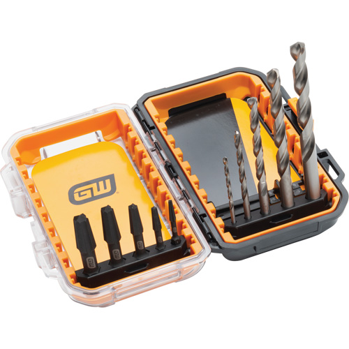 Jeu d'extracteurs de vis Bolt Biter, Acier alli&eacute;, 10 Morceaux Toolneeds Inc.