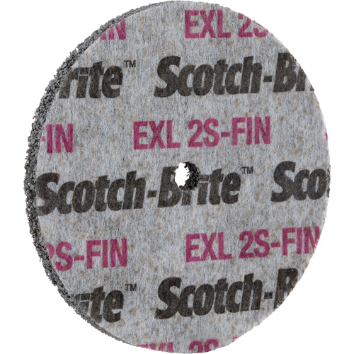Scotch-Brite EXL Unitized Wheel, 3" x 1/2", 1/4" Arbor Toolneeds Inc.