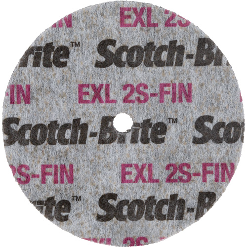 Scotch-Brite EXL Unitized Wheel, 3" x 1/2", 1/4" Arbor Toolneeds Inc.