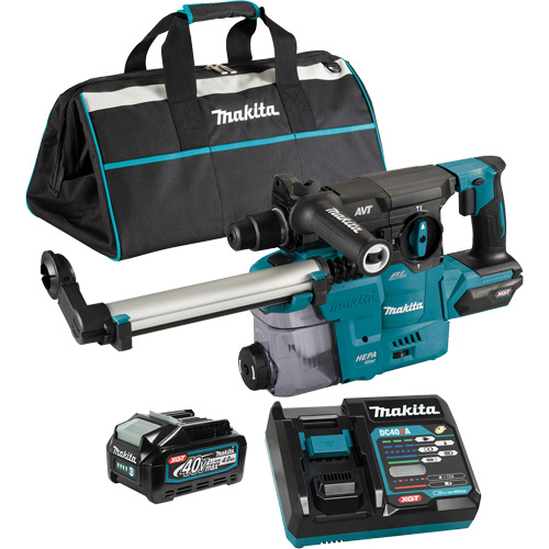 Marteau rotatif sans fil avec moteur sans balai XGT SDS-Plus avec accessoire daspiration des poussi&egrave;res DX10, 40 V, 1-3/16", 3 lb-pi, 0-840 tr/min Toolneeds Inc.