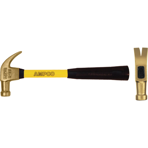 Marteau &agrave; panne fendue, Poids de la t&ecirc;te 0,75 lb, 14" lo Toolneeds Inc.