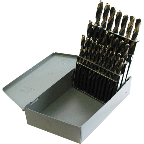 Jobber Length Drill Set, 26 Pieces, High Speed Steel Toolneeds Inc.