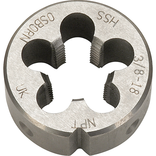 Fili&egrave;re &agrave; tuyaux, Filet de 1/8"-27, Acier rapide Toolneeds Inc.