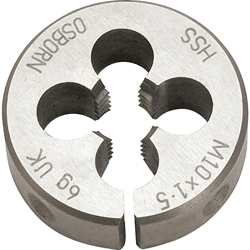 Fili&egrave;re ronde segment&eacute;e, Filet de M10 X 1,5, Acier rapide Toolneeds Inc.