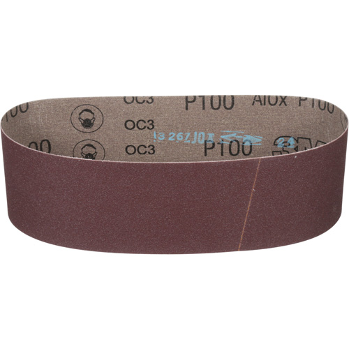 Cloth Belt 241D, 3" W X 24" L, Aluminum Oxide, P100 Grit Toolneeds Inc.