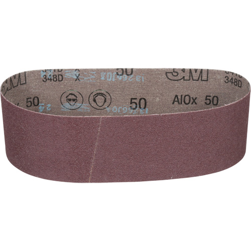 Cloth Belt 241D, 3" W X 24" L, Aluminum Oxide, 50 Grit Toolneeds Inc.