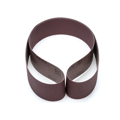 Cloth Belt 241D, 3" W X 24" L, Aluminum Oxide, 80 Grit Toolneeds Inc.