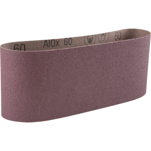Courroie abrasive en toile 341D, 4" la x 24" lo, Oxyde d'aluminium, Grain 60 Toolneeds Inc.