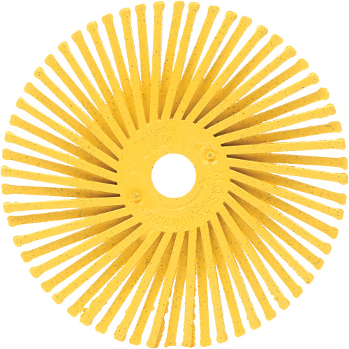 Scotch-Brite Radial Bristle Discs, Ceramic, 80 Grit, 3" Dia. Toolneeds Inc.