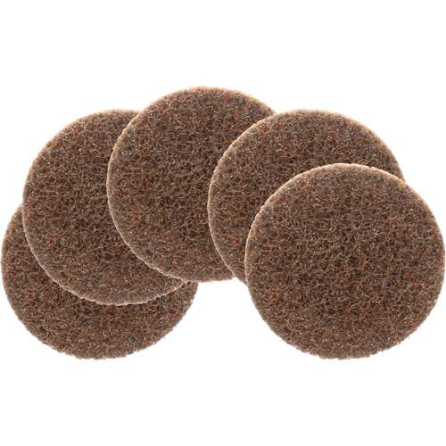 Scotch-Brite Roloc Surface Conditioning Disc, 2" Dia., Coarse Grit, Aluminum Oxide Toolneeds Inc.