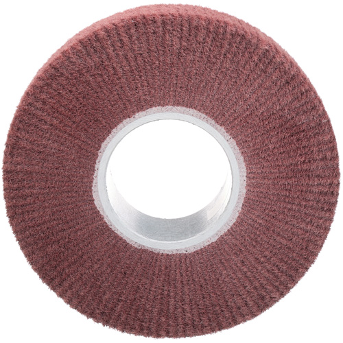 Brosse &agrave; lamelle de finition Scotch-Brite, Oxyde d'aluminium, Grain Fin, 8" x 2" x 3" Toolneeds Inc.