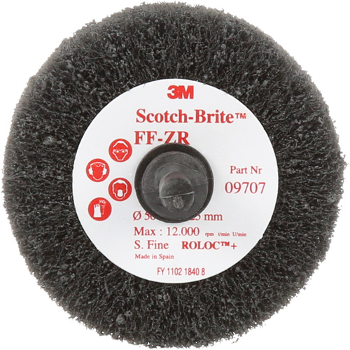 Brosse &agrave; lamelles pour la coupe et le polissage Scotch-Brite, Oxyde d'aluminium, Grain Fin, 2" x 1" x 1/4" Toolneeds Inc.