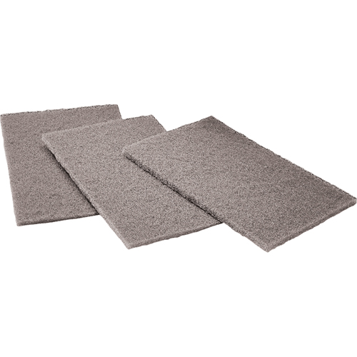 Tampons manuels Scotch-Brite, Carbure de silicium, 6" x 9", Grain Moyen Toolneeds Inc.