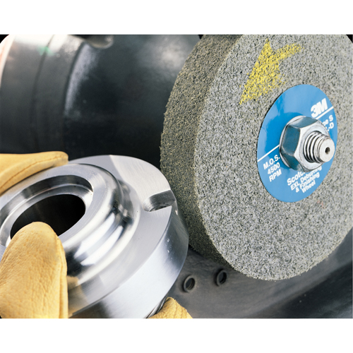 Scotch-Brite EXL Deburring Wheels, 6" x 1/2", 1" Arbor, Aluminum Oxide Toolneeds Inc.