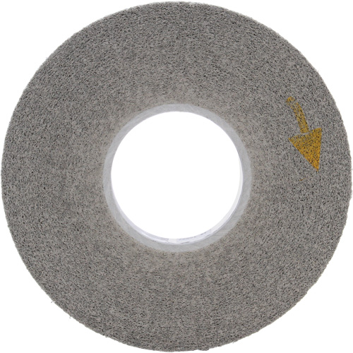 Meule d'&eacute;barbage EXL Scotch-Brite, 8" x 1", Arbre de 3"-8, 1, Oxyde d'aluminium Toolneeds Inc.