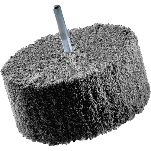 Meules de finition Scotch-Brite, 8" x 2", Arbre de 3" Toolneeds Inc.