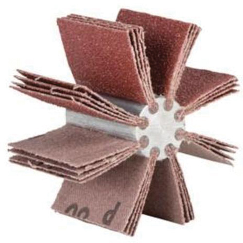 Outil de polissage d'al&eacute;sage &agrave; lamelles ordinaires B-815, Oxyde d'aluminium, Grain 120, 3-3/4" x 1-1/2" x Toolneeds Inc.