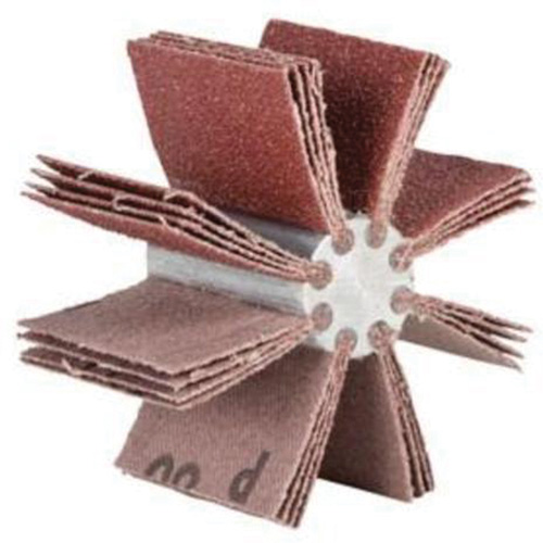 Plain Flap B-825 Bore Polisher, Aluminum Oxide, 80 Grit, 5-3/4" x 1-1/2" x Toolneeds Inc.