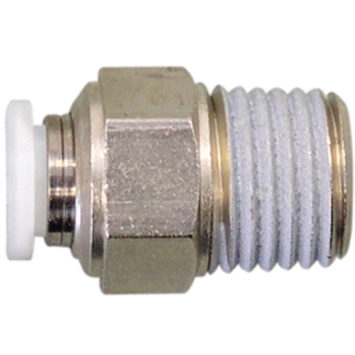 Connecteur filet&eacute; droit, 1/4", Laiton, Filetage NPT Toolneeds Inc.