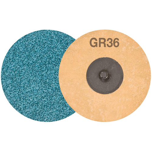 TWIST TOPCUT Sanding Disc, 3" Dia., 36 Grit, Zirconium Toolneeds Inc.