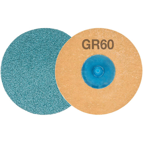 TWIST TOPCUT Sanding Disc, 3" Dia., 60 Grit, Zirconium Toolneeds Inc.