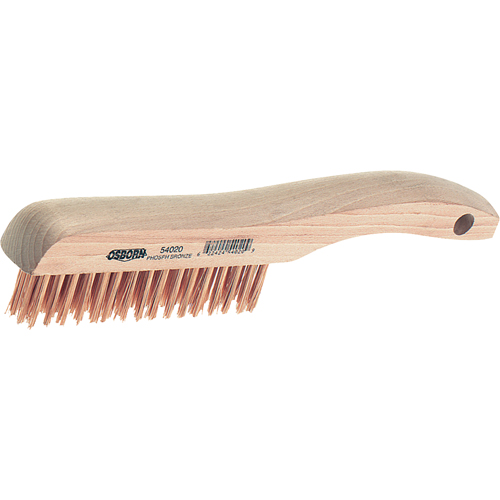 Brosse &agrave; manche en patin, Acier, 4" X 16" rangs de fils, Longueur 10" Toolneeds Inc.