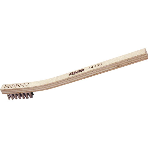 Petites brosse de nettoyage, Acier inoxydable, 3" x 7" rangs de fils, Longueur 7-1/2" Toolneeds Inc.