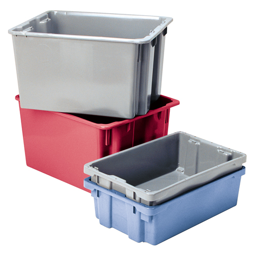 Contenants Stack-N-Nest Polylewton, 6,2" x 20,1" x 13", Bleu Toolneeds Inc.