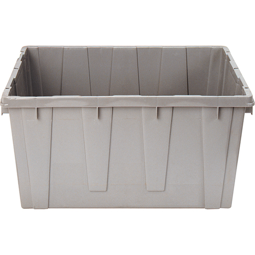 Contenant emboîtable, 21,1" la x 17,7" p x 12" h, Gris Toolneeds Inc.