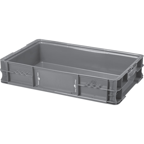 Syst&egrave;me de contenants d'exp&eacute;dition 4845 de StakPak Plus, 15" la x 24" p x 5" h, Gris Toolneeds Inc.
