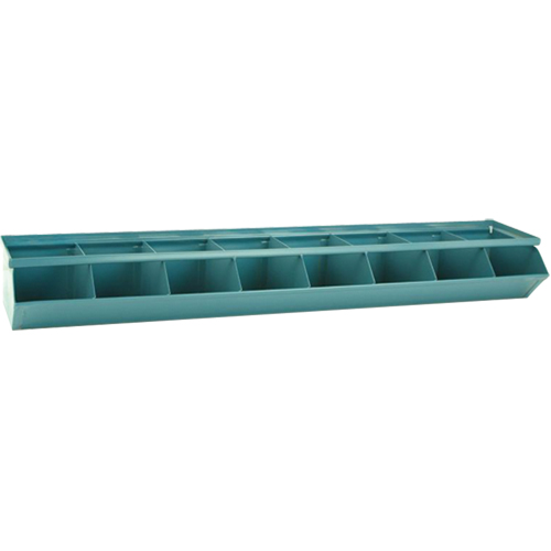 Bacs sectionnels superposables, Cap. 100 lb, 37" la x 8" p x 4-1/2" h, Bleu Toolneeds Inc.