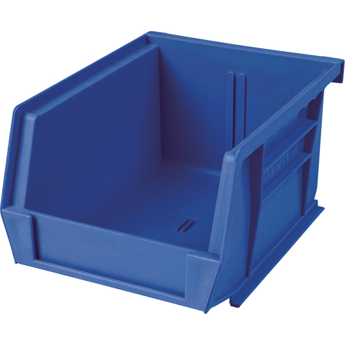 Bac en plastique, 8-1/4" la, 9" h x 18" p, Bleu Toolneeds Inc.