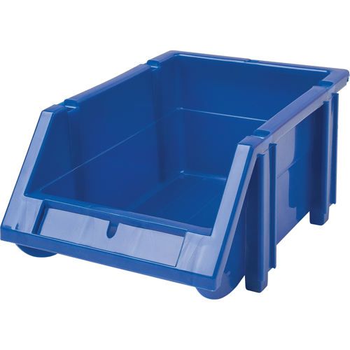 Stack & Hang Bin, 4-13/16" W x 3-3/16" H x 7-1/8" D, Blue Toolneeds Inc.