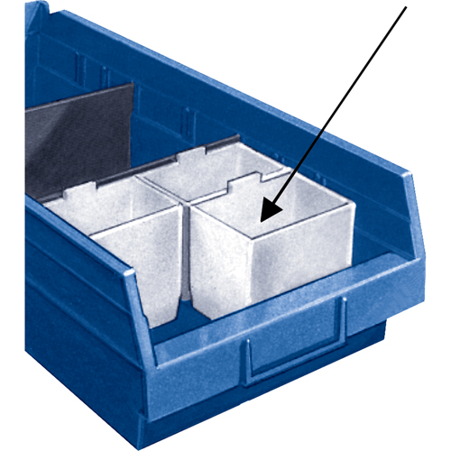 Bacs de rangement pour tablettes - Compartiments Toolneeds Inc.