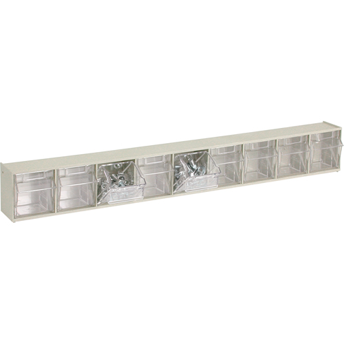 Tip-Out Bins Modular Storage System, 23-5/8" W x 2-1/2" D x 3-1/8" H, 9 Drawers Toolneeds Inc.