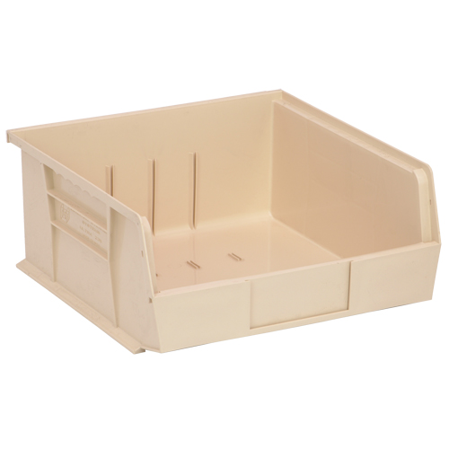 Ultra Stack & Hang Bin, 11" W x 5" H x 10-7/8" D, Ivory Toolneeds Inc.