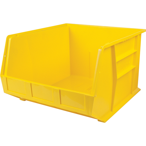 Ultra Stack & Hang Bin, 16-1/2" W x 11" H x 18" D, Yellow Toolneeds Inc.