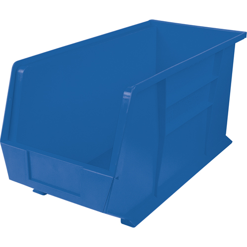 Bacs ultra empilable & suspendable, 8-1/4" la, 9" h x 18" p, Bleu Toolneeds Inc.