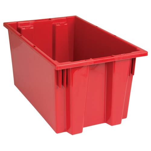 Contenants Stack & Nest, 9" x 18" x 11", Rouge Toolneeds Inc.