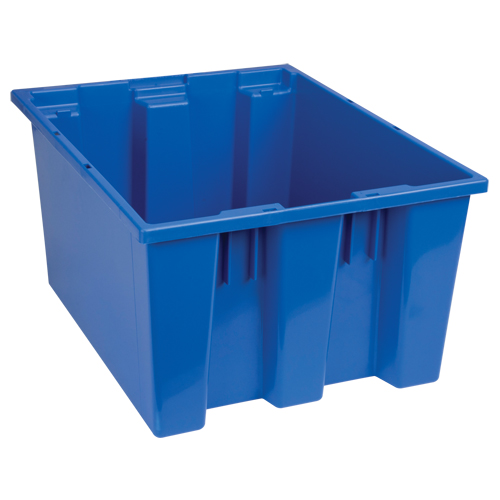 Contenants Stack & Nest, 10" x 19,5" x 15,5", Bleu Toolneeds Inc.